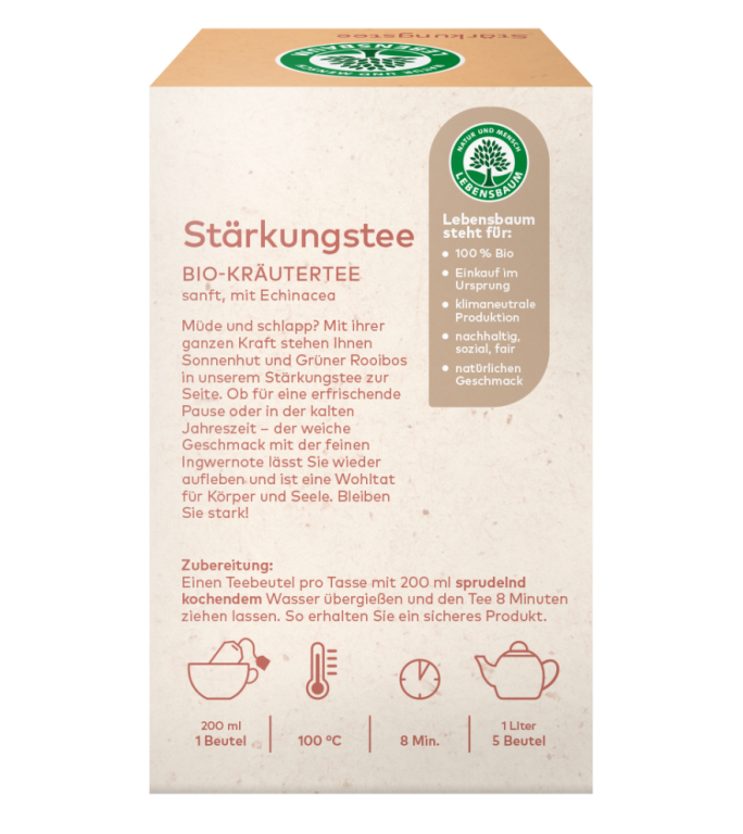 Stärkungstee bio